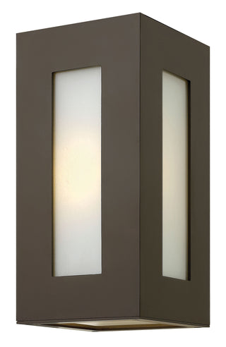 Dorian Small Wall Mount Lantern in Bronze