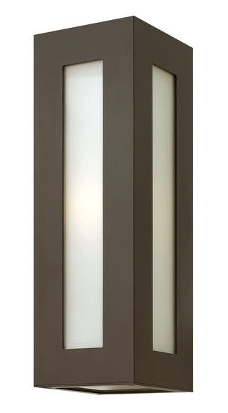 Dorian Medium Wall Mount Lantern in Bronze