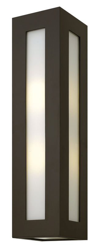 Dorian Large Wall Mount Lantern in Bronze