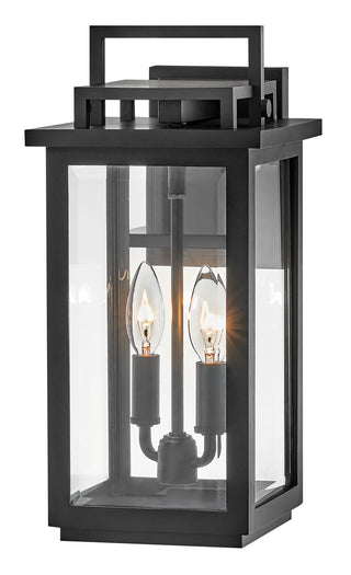 Winthorpe Medium Wall Mount Lantern in Black