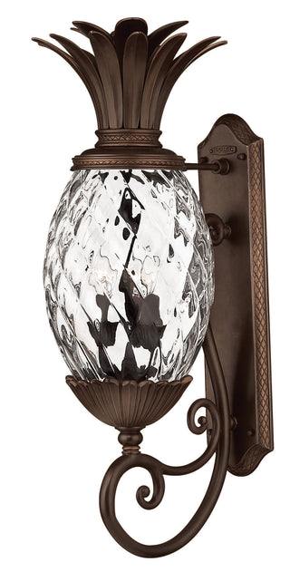 Plantation Large Wall Mount Lantern in Copper Bronze