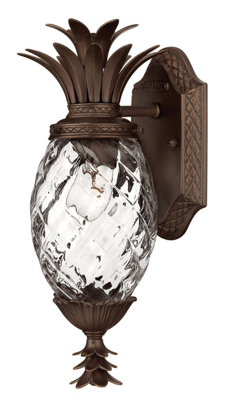 Plantation Medium Wall Mount Lantern in Copper Bronze