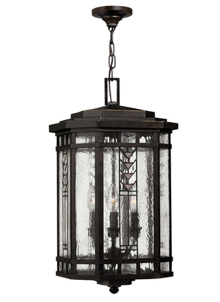 Tahoe Large Hanging Lantern in Regency Bronze