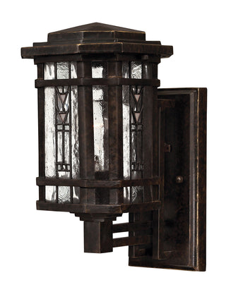 Tahoe Small Wall Mount Lantern in Regency Bronze