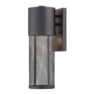 Aria Medium Wall Mount Lantern in Black