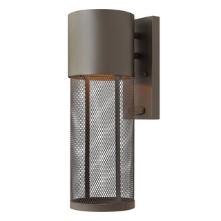 Aria Medium Wall Mount Lantern in Buckeye Bronze