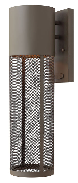 Aria Medium Wall Mount Lantern in Buckeye Bronze