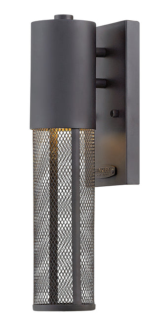 Aria Medium Wall Mount Lantern in Black