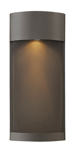 Aria Medium Wall Mount Lantern in Buckeye Bronze