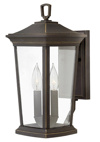 Bromley Medium Wall Mount Lantern in Oil Rubbed Bronze
