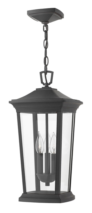 Bromley Medium Hanging Lantern in Museum Black