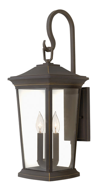 Bromley Large Wall Mount Lantern in Oil Rubbed Bronze