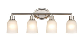 Amberle 4-Light Vanity Brushed Nickel