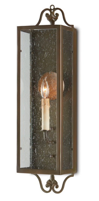 Wolverton One Light Wall Sconce in Bronze Verdigris
