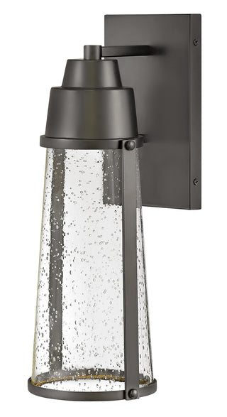 Miles Medium Wall Mount Lantern in Black