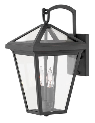 Alford Place Medium Wall Mount Lantern in Museum Black