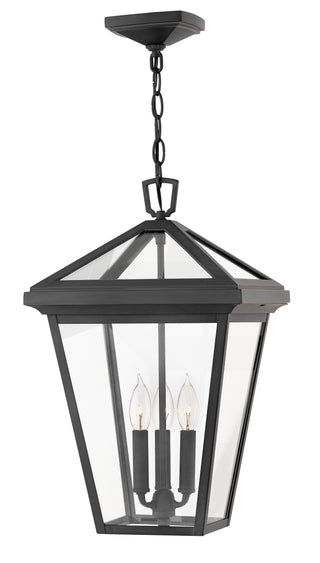 Alford Place Medium Hanging Lantern in Museum Black
