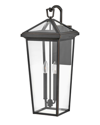 Alford Place Large Tall Wall Mount Lantern in Oil Rubbed Bronze
