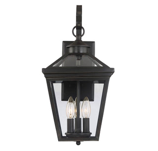 Ellijay Three Light Wall Lantern in English Bronze