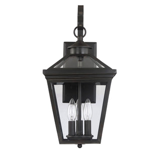 Ellijay Three Light Wall Lantern in English Bronze