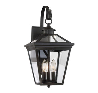 Ellijay Three Light Wall Lantern in English Bronze