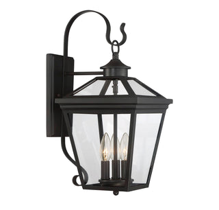 Savoy House - 5-141-13 - Three Light Wall Lantern - Ellijay - English Bronze