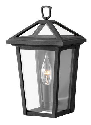 Alford Place Small Wall Mount Lantern in Museum Black