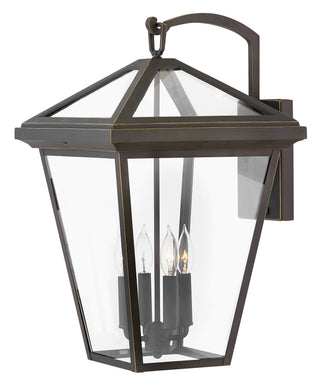 Alford Place Large Wall Mount Lantern in Oil Rubbed Bronze