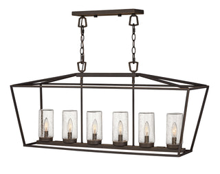 Alford Place Medium Six Light Linear 12v in Oil Rubbed Bronze