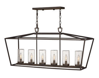 Alford Place Medium Six Light Linear in Oil Rubbed Bronze