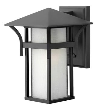 Harbor Small Wall Mount Lantern in Satin Black