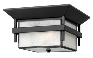 Harbor Small Flush Mount in Satin Black