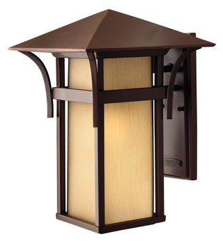 Harbor Medium Outdoor Wall Mount Lantern in Anchor Bronze