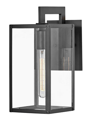 Max Small Wall Mount Lantern in Black