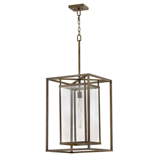 Max Extra Large Hanging Lantern 12v in Burnished Bronze