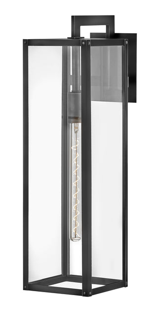 Max Large Wall Mount Lantern in Black