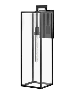 Max Large Wall Mount Lantern in Black