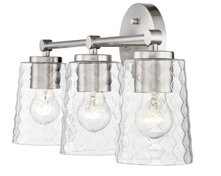 Ashli 3-Light Vanity Brushed Nickel