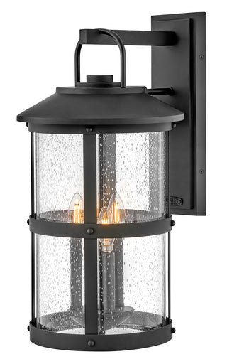 Lakehouse Large Wall Mount Lantern in Black
