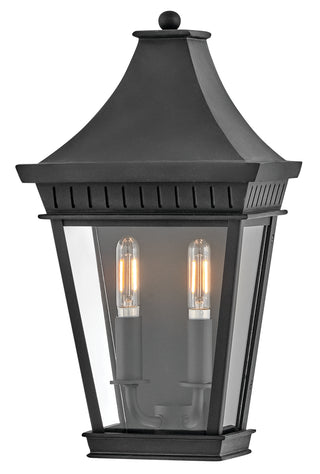 Chapel Hill Medium Wall Mount Lantern in Museum Black