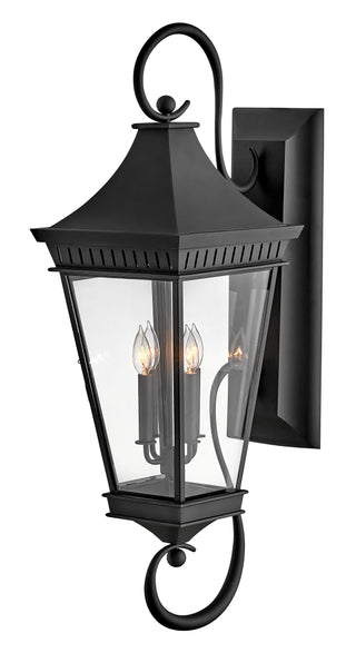 Chapel Hill Extra Large Wall Mount Lantern in Museum Black