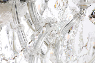 Maria Theresa 41 light Chrome Chandelier Clear Royal Cut Crystal