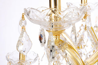 Maria Theresa 41 light Gold Chandelier Clear Royal Cut Crystal