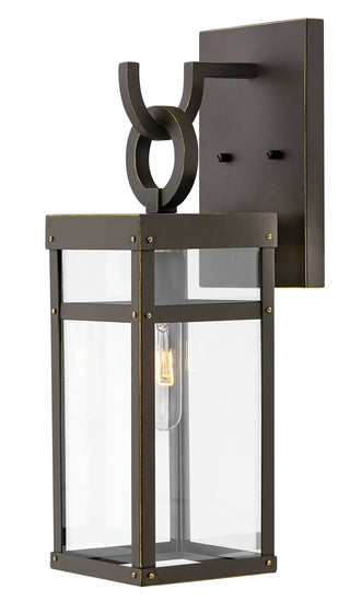 Porter Medium Wall Mount Lantern in Oil Rubbed Bronze