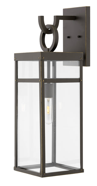 Porter Large Wall Mount Lantern in Oil Rubbed Bronze