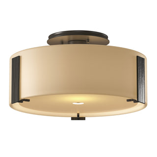 Hubbardton Forge - 126753-SKT-07-GG0218 - Impressions Semi-Flush - Impressions - Dark Smoke