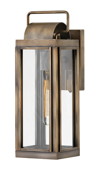 Sag Harbor Medium Wall Mount Lantern in Burnished Bronze