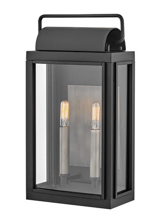 Sag Harbor Medium Wall Mount Lantern in Black