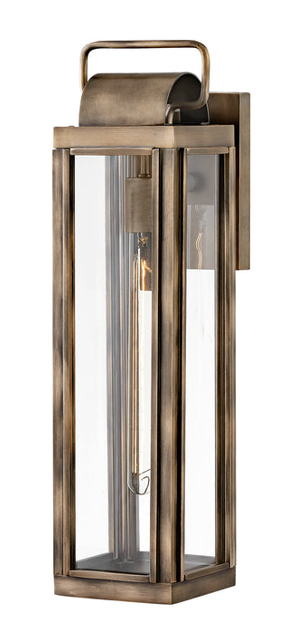 Sag Harbor Large Wall Mount Lantern in Burnished Bronze