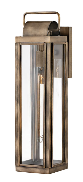 Sag Harbor Large Wall Mount Lantern in Burnished Bronze